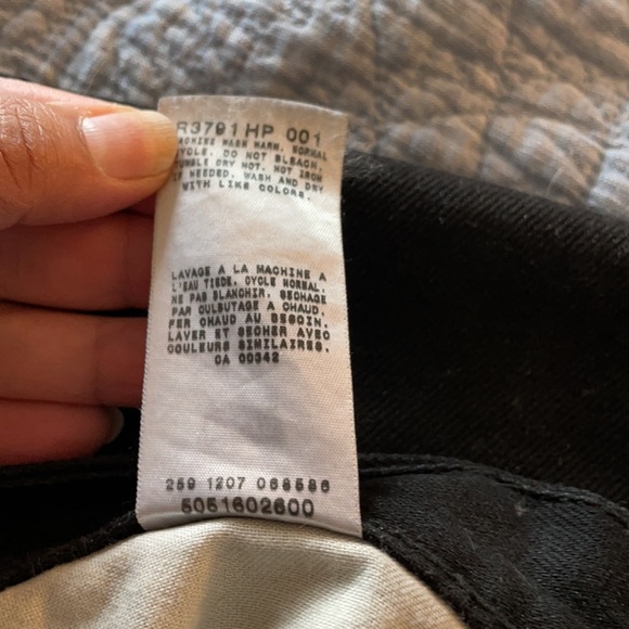 Black slim fit Levi’s red tag - Picture 4 of 4